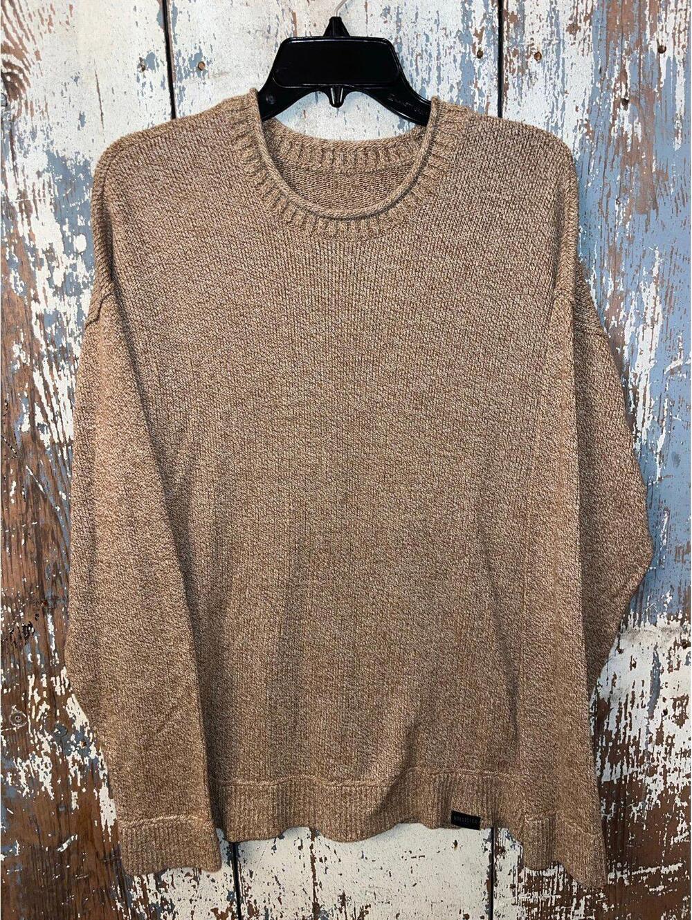 Hollister California Men's Soft Sweater SZ XL Tan Color